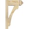 Ekena Millwork Legacy Arts & Crafts Rough Sawn Outlooker, Douglas Fir, 6"W x 14"D x 22"H OUT06X14X22LEC03RDF - alternate 2